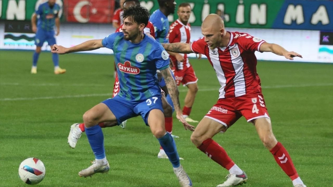 Çaykur Rizespor, Kendi Evinde Samsunspor'a 1-0 Mağlup Oldu