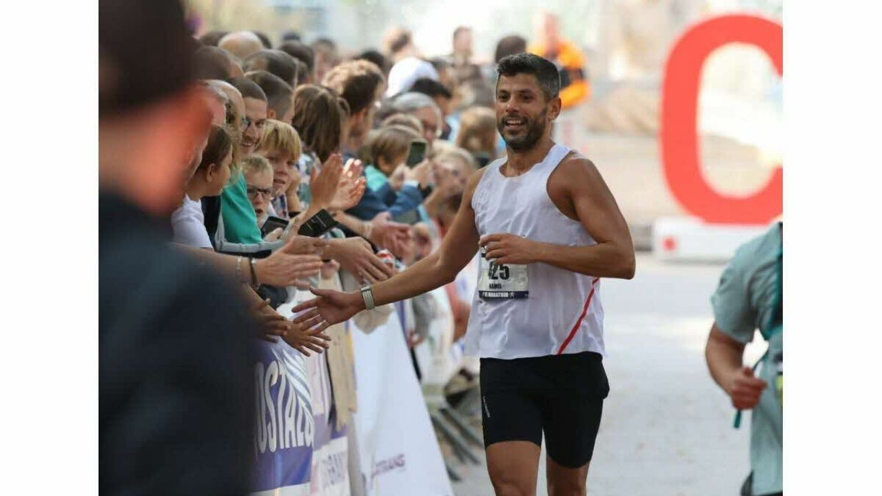 Kamil İnak, Colmar Maratonu'nda Birinci Oldu