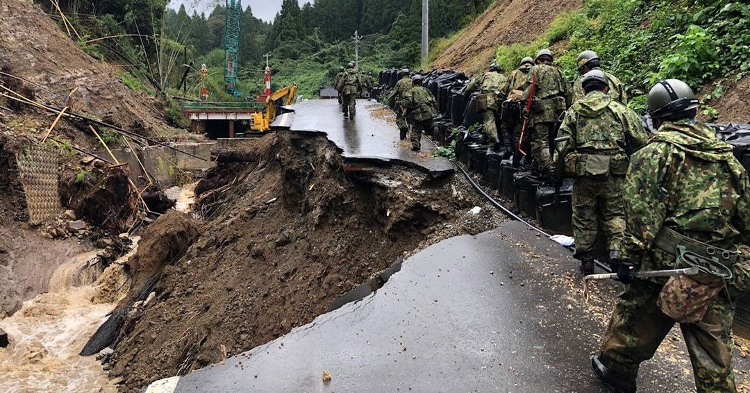 Japonya’da Sel ve Toprak Kaymaları Felaketi! Ölü Sayısı 7’ye Yükseldi - Sayfa 1