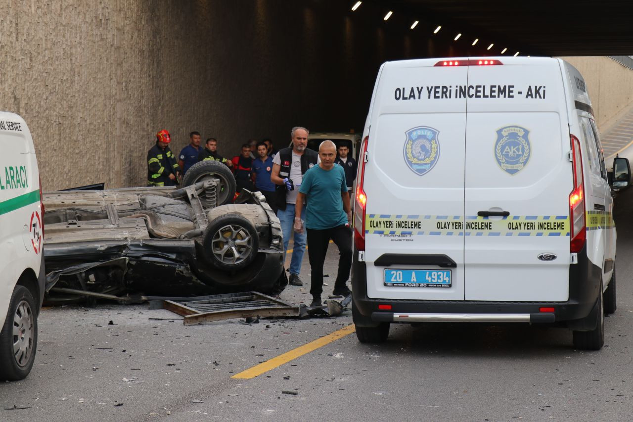 Denizli’de Köprülü Kavşakta Feci Kaza! 1 Ölü, 2 Ağır Yaralı - Sayfa 7