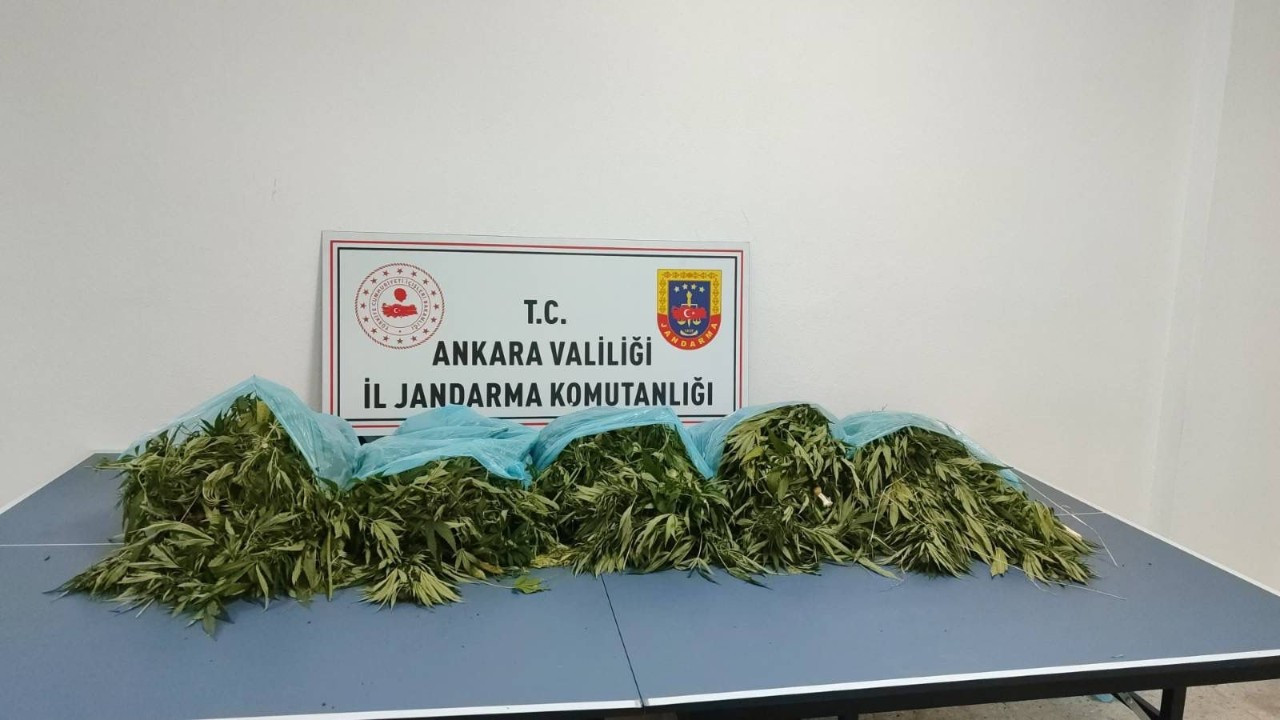 Ankara'da 25 Kilogram Kubar Esrar Ele Geçirildi