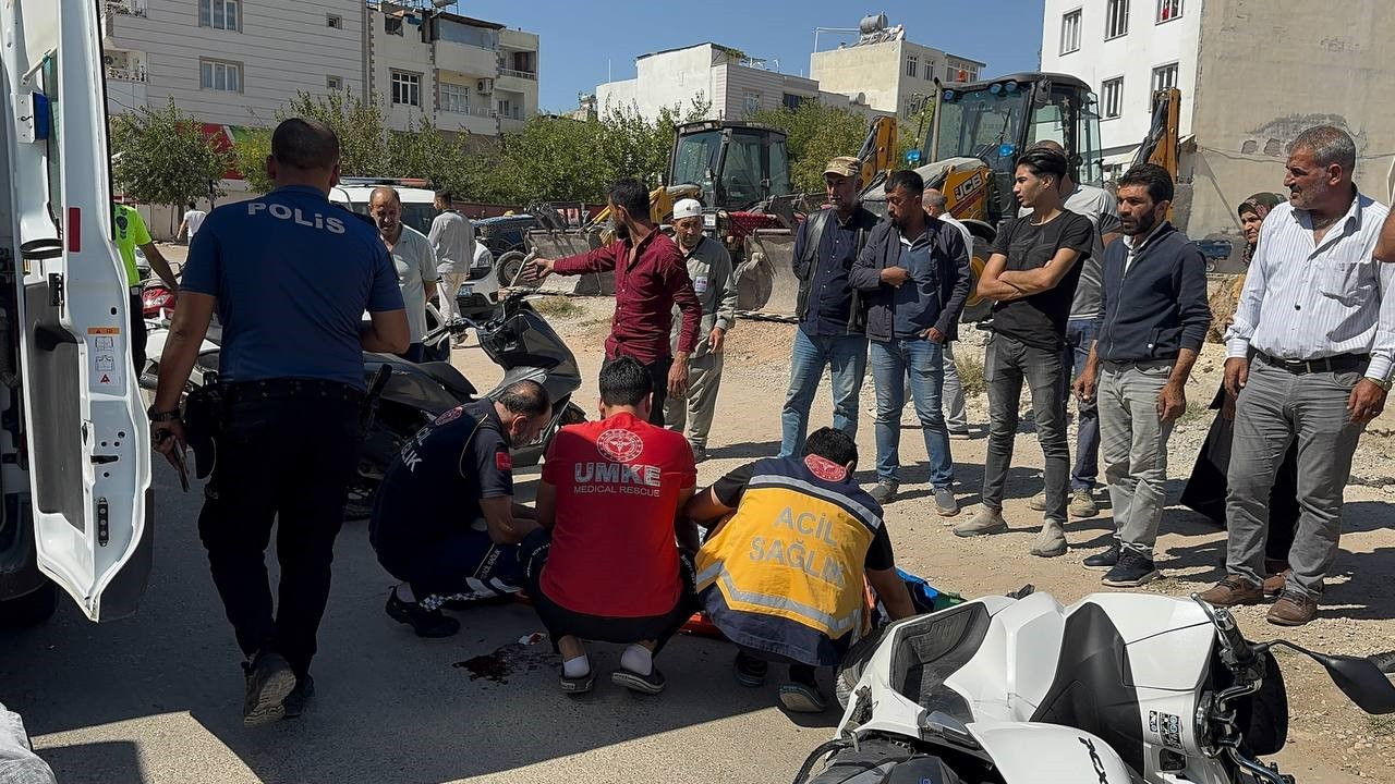 Kilis'te 2 motosiklet çarpıştı: 2 yaralı