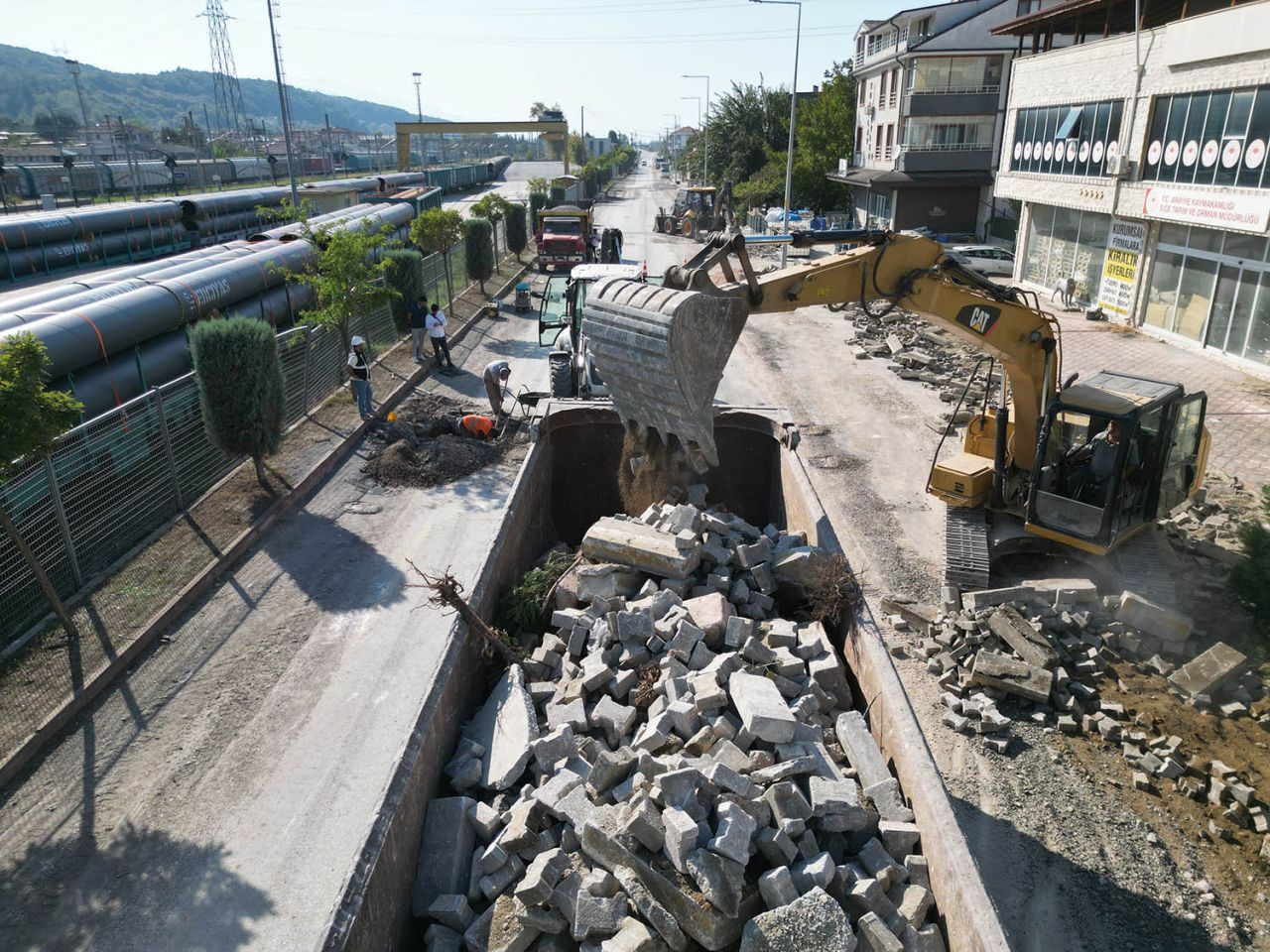 O caddede alt yapı bitti: Sıra üst yapıda - Sayfa 5