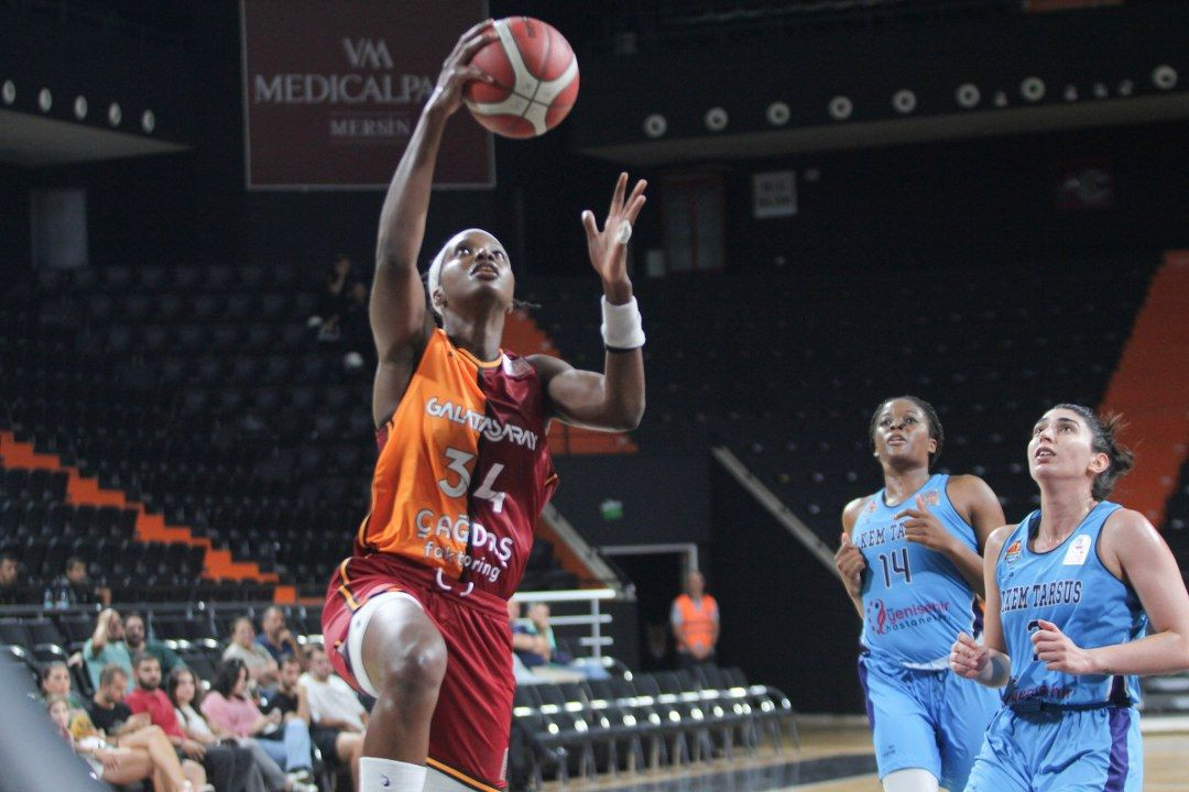 Kadınlar Basketbol Süper Ligi: Tarsus Spor: 57 - Galatasaray: 77 - Sayfa 1