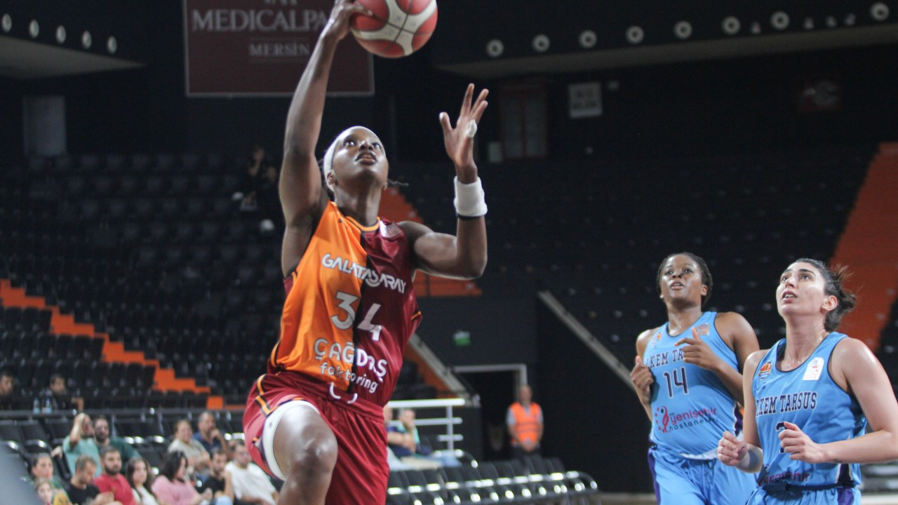 Kadınlar Basketbol Süper Ligi: Tarsus Spor: 57 - Galatasaray: 77