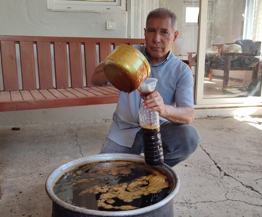 Tarlada Kalan Karpuzlar Pekmeze Dönüştü - Sayfa 1