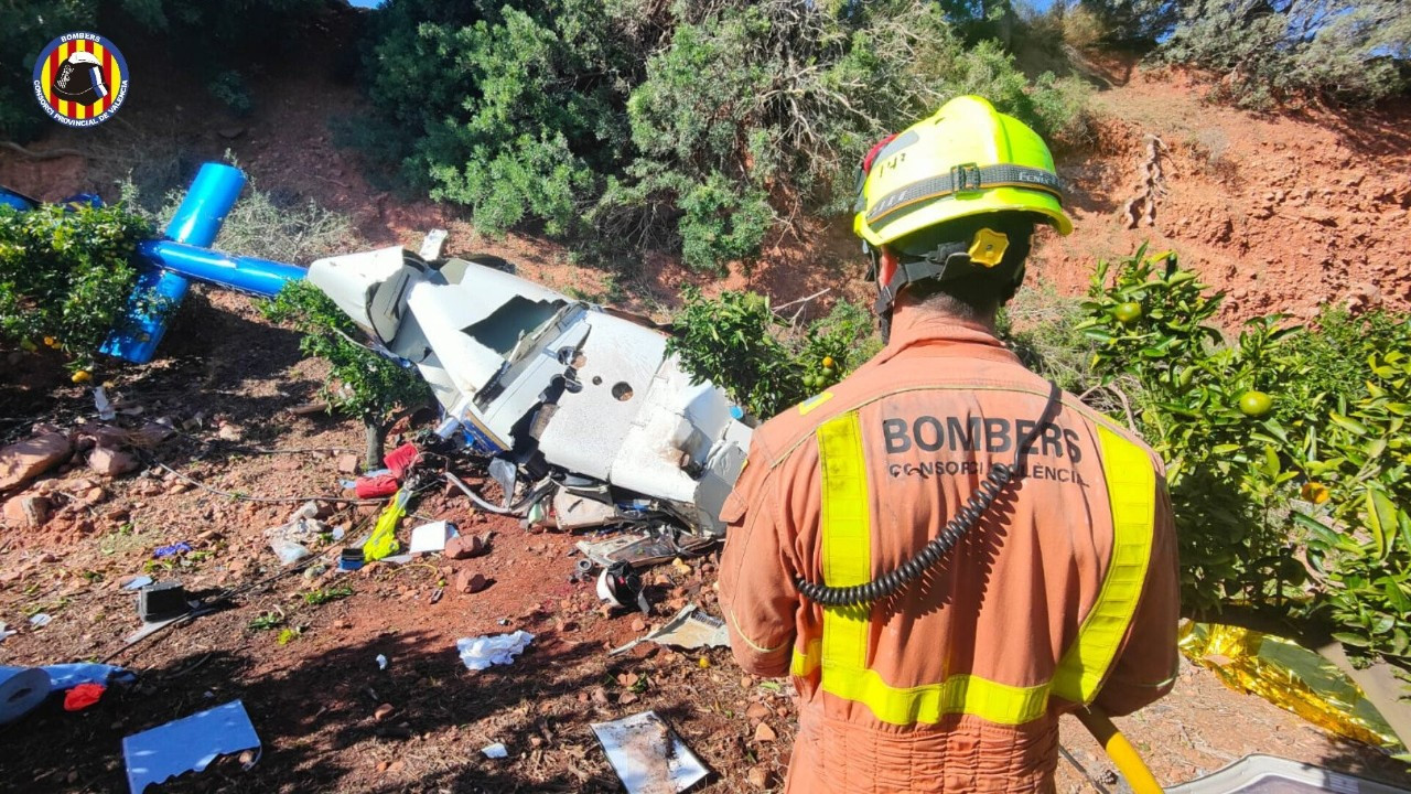 İspanya’da helikopter yüksek gerilim hattına çarptı: 3 ölü