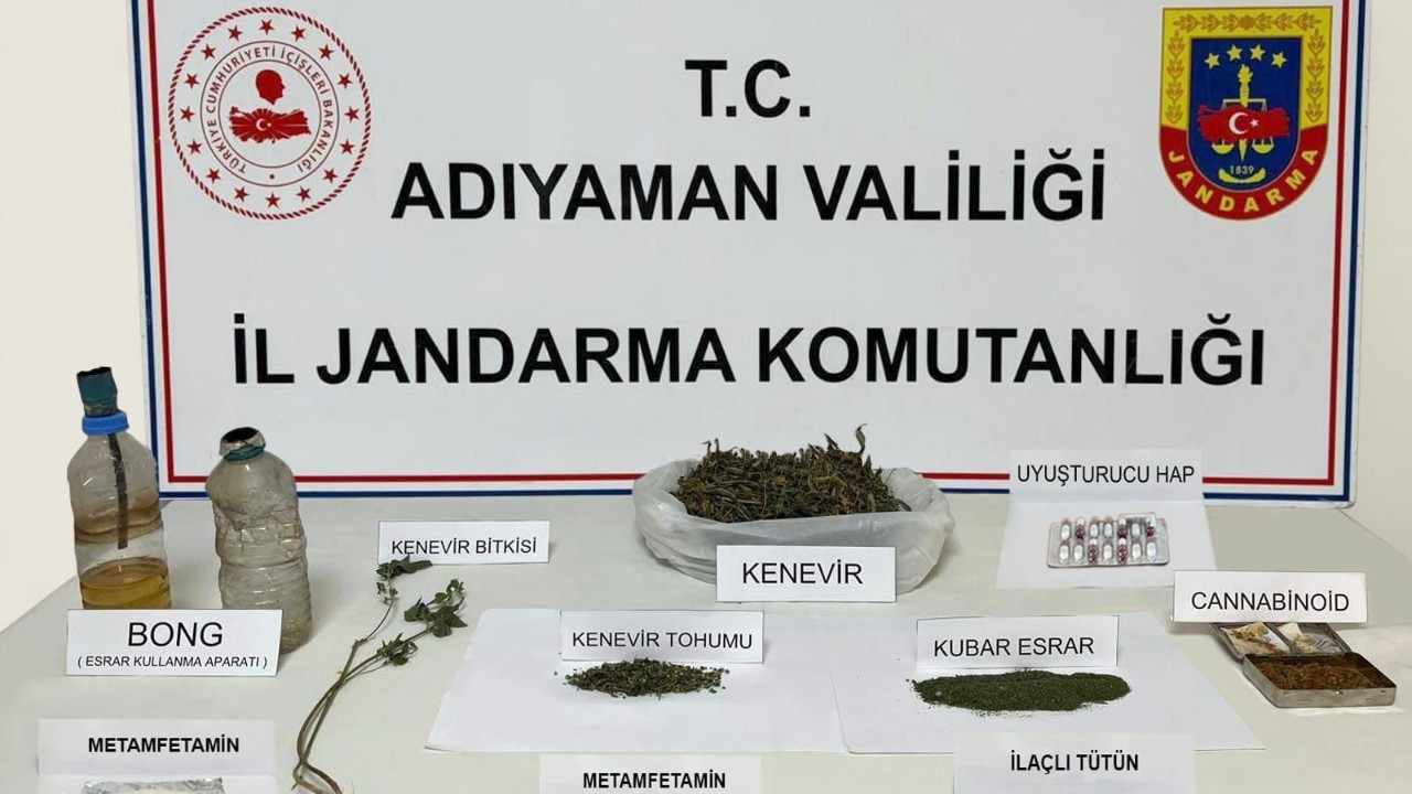 Jandarma Ekipleri, 1 Ayda 69 Şahsa Uyuşturucu İşlemi Yaptı