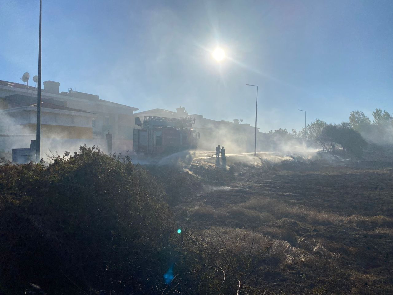 Bahçede Yakılan Ateş Yangına Neden Oldu: Golf Arabası Küle Döndü - Sayfa 7