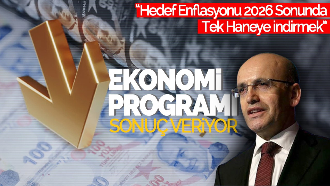 Bakan Şimşek: Hedef Enflasyonu 2026 Sonunda Tek Haneye İndirmek