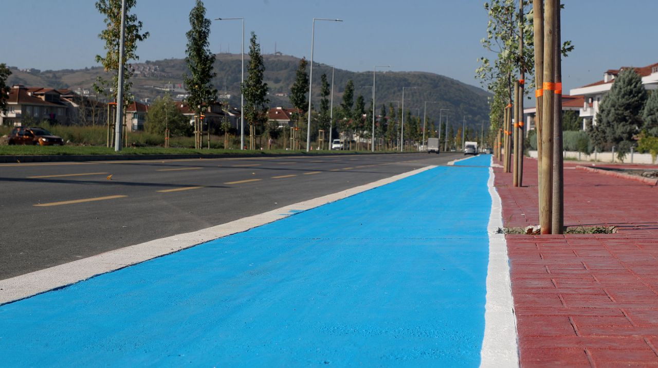 1. Cadde'ye 'Mavi' Dokunuş: Bisiklet Yolu Tamamlandı! - Sayfa 3