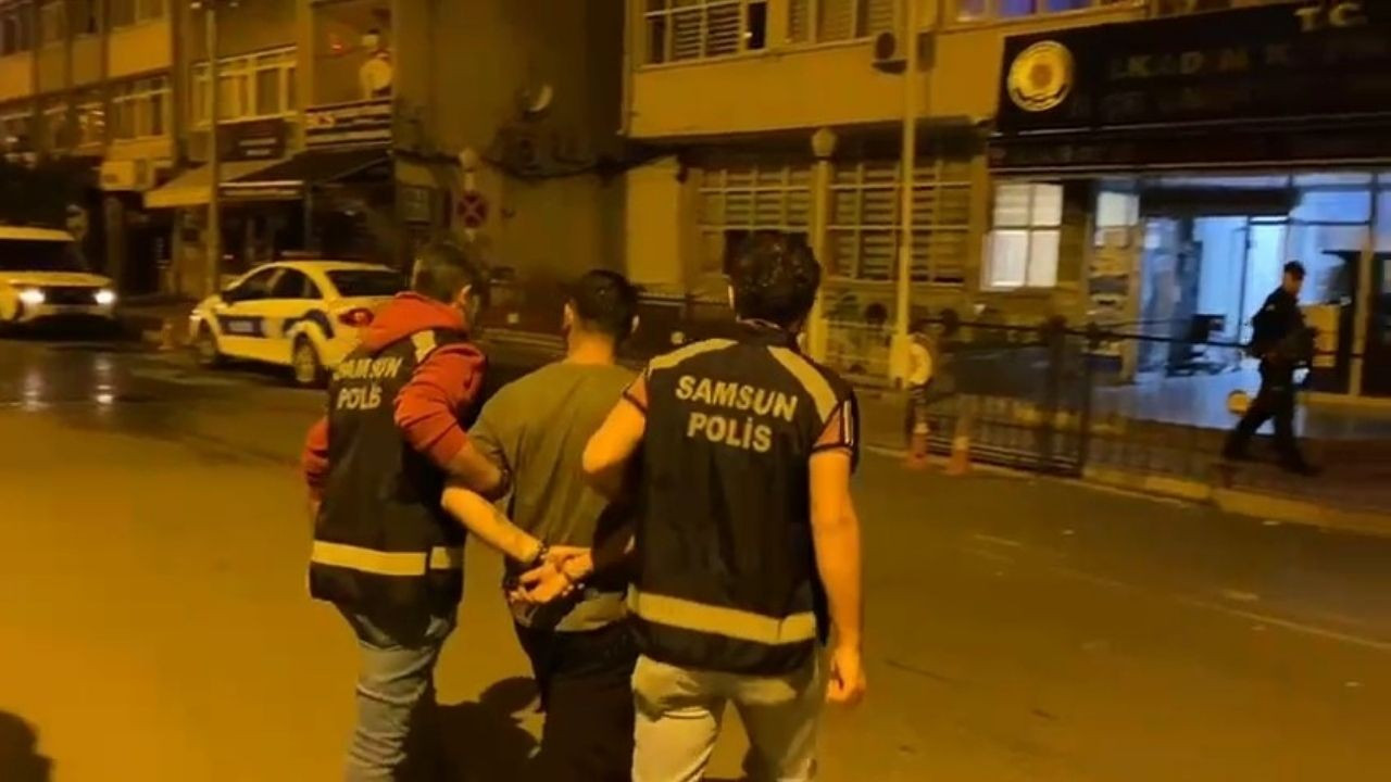 Samsun'da 25 Yıl Hapis Cezası Olan Şahıs Yakalandı