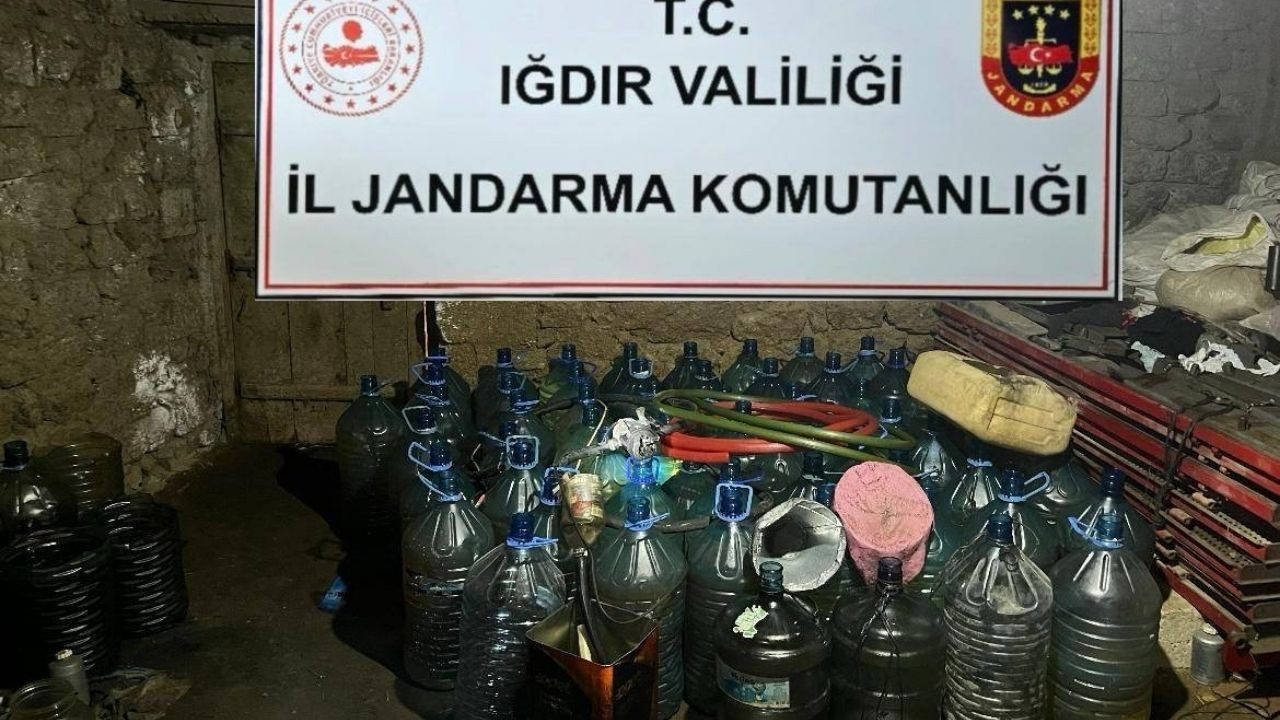 Iğdır’da 4 Bin 150 Litre Kaçak Akaryakıt Ele Geçirildi