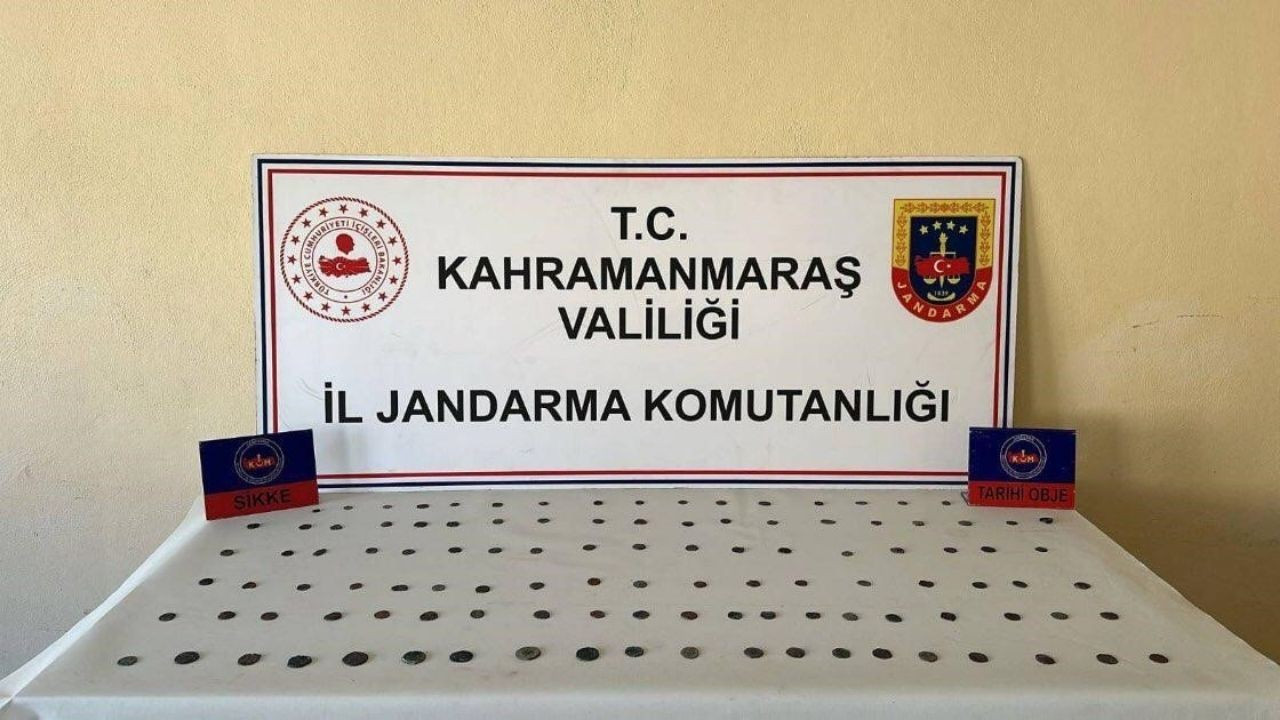 Kahramanmaraş'ta tarih eser kaçakçılığı operasyonu