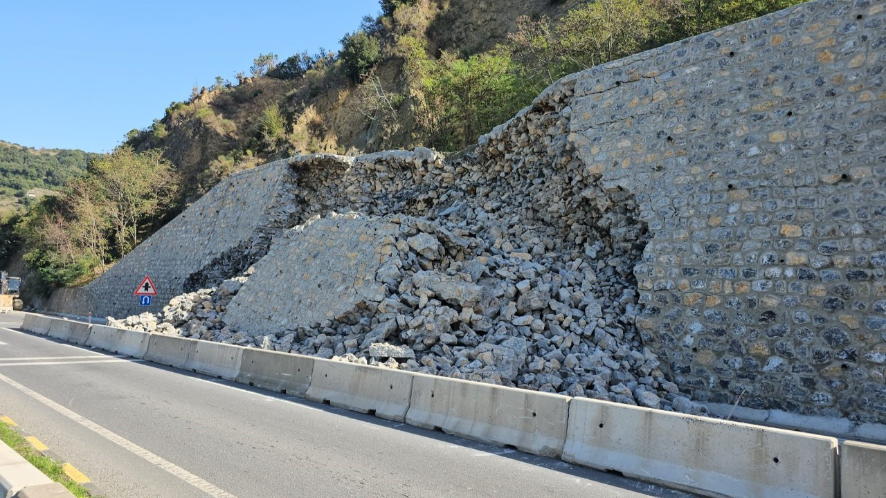 Zonguldak'ta ki heyelan korkuttu