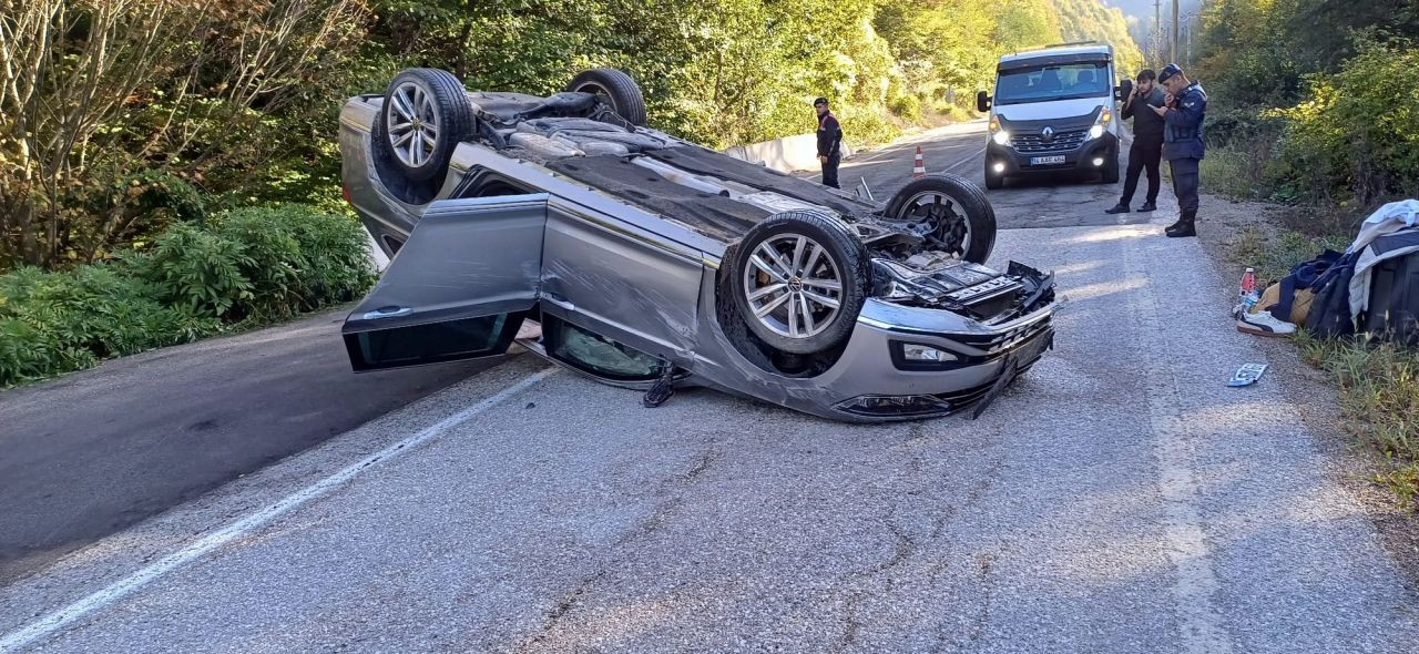 Bolu'da feci kaza: Kiralık otomobille takla attılar 3 kişi yaralandı - Sayfa 3