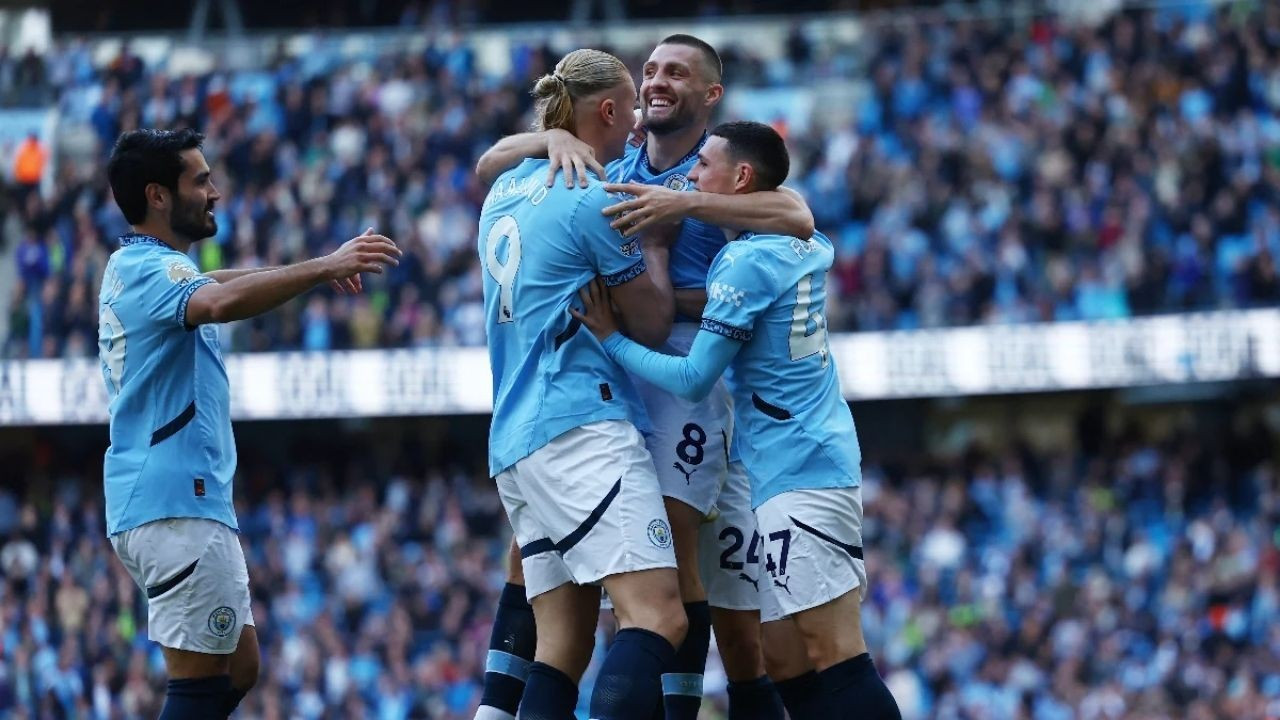 Manchester City, 2 Kez Geriye Düştüğü Fulham'a Karşı Kazandı