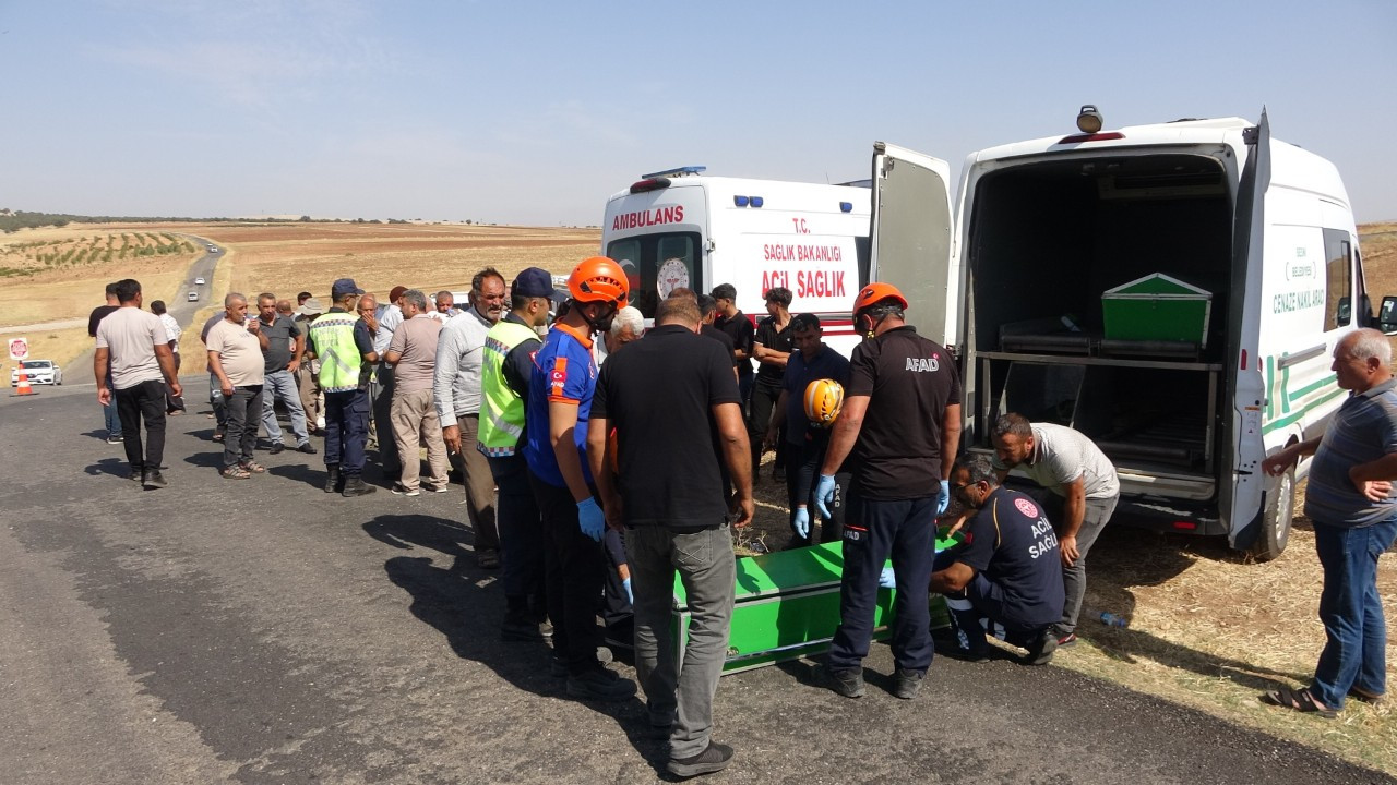 Adıyaman'da korkunç kaza 1 ölü 1 yaralı