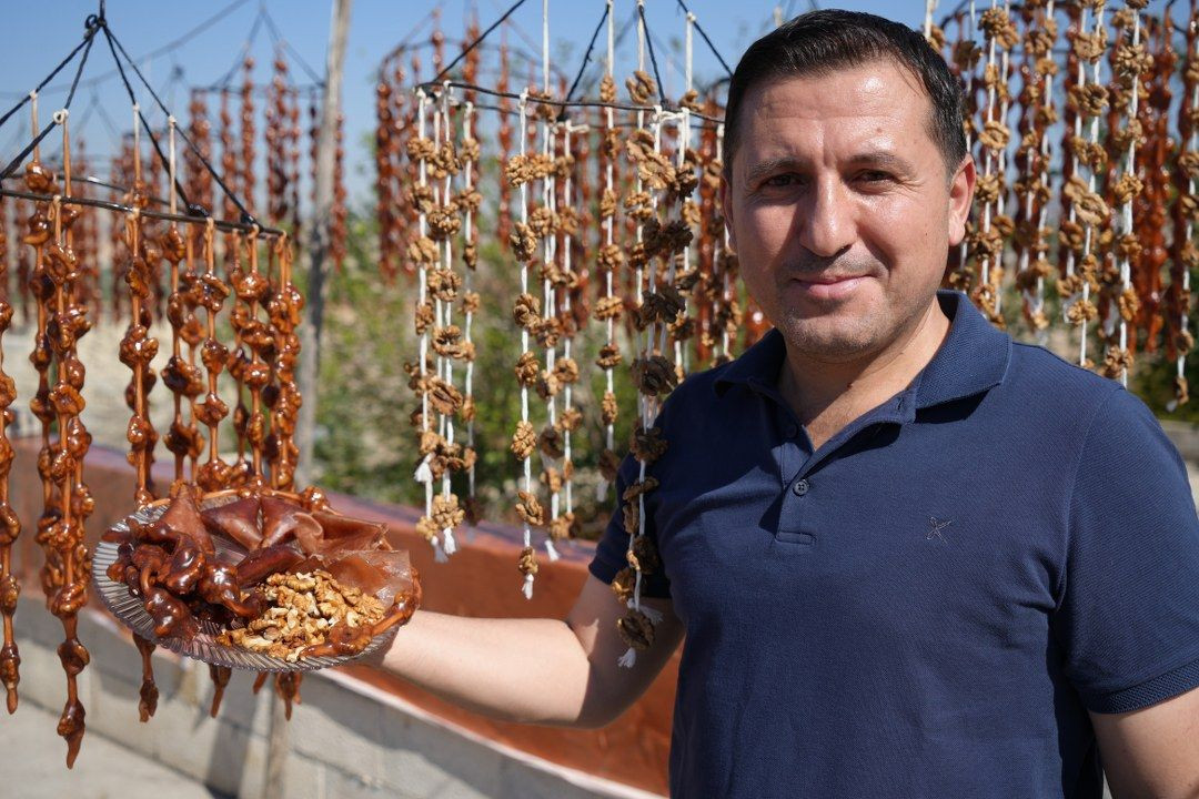 Kışın vazgeçilmez lezzeti cevizli sucuk - Sayfa 1