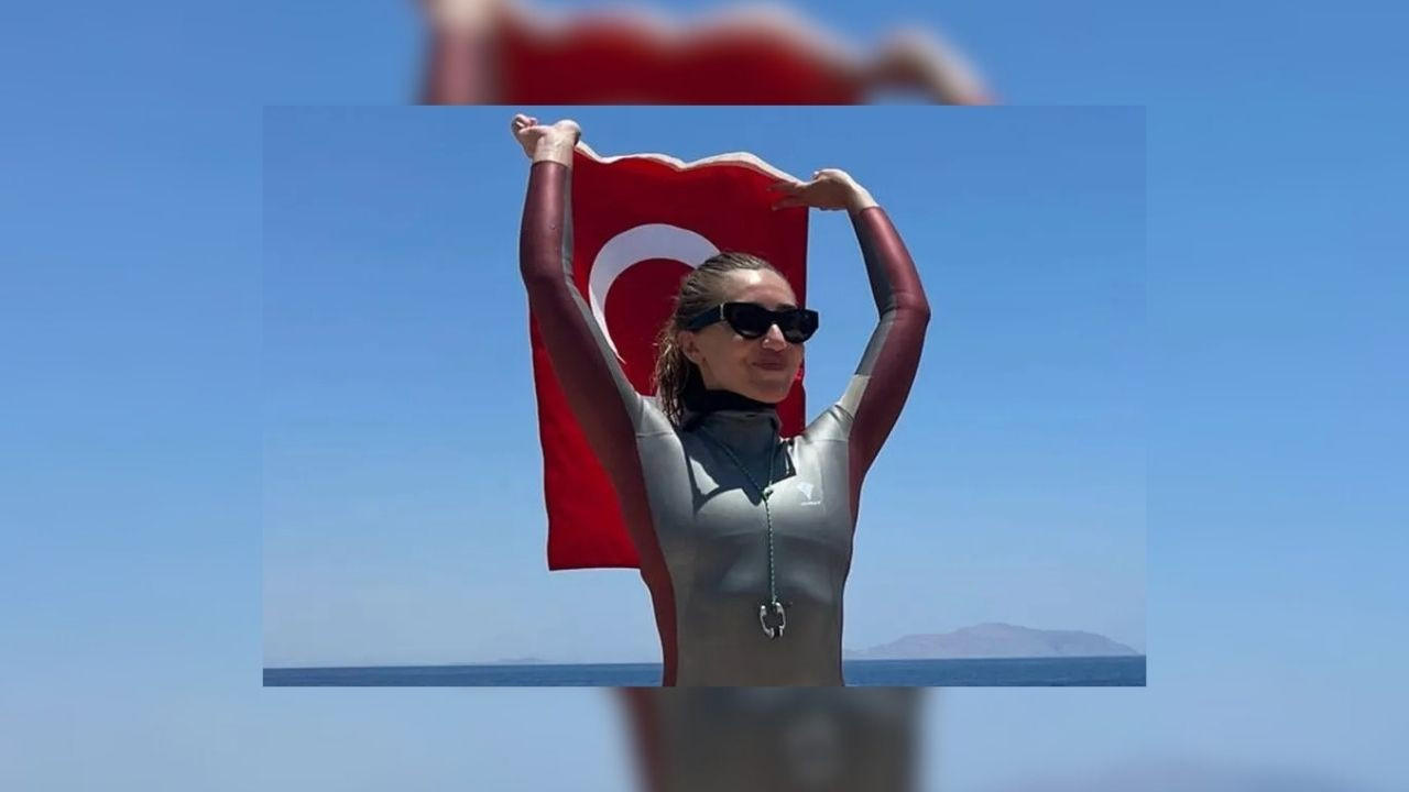 Şahika Ercümen Türkiye rekoru kırdı.