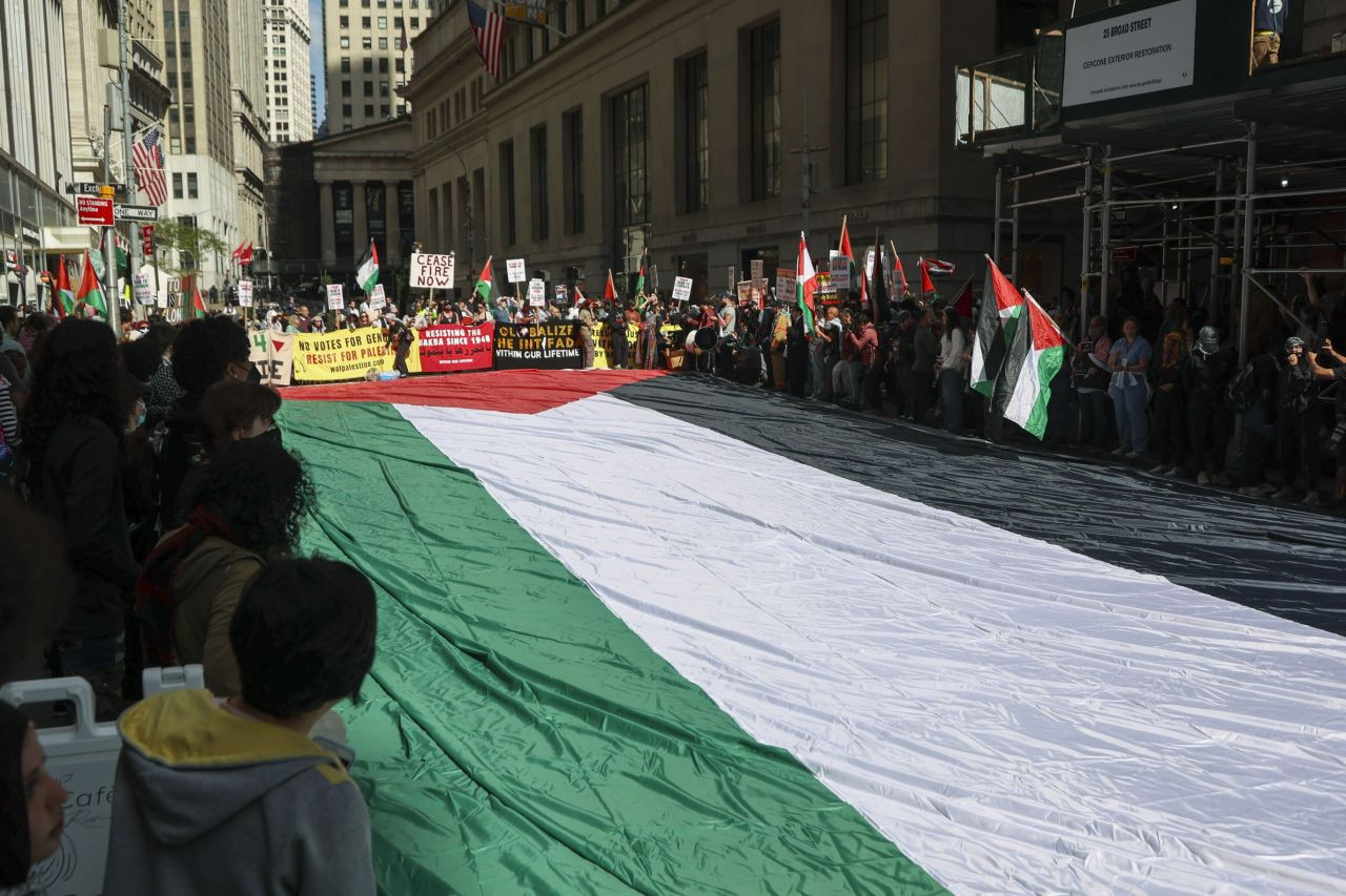 New York'ta binlerce Filistin yanlısı, İsrail' i protesto etti - Sayfa 5