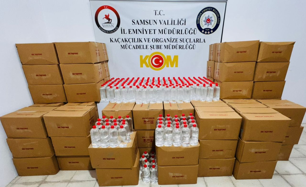 Samsun'da Kaçak İçki Operasyonu: 3 Ton Etil Alkol Ele Geçirildi - Sayfa 4