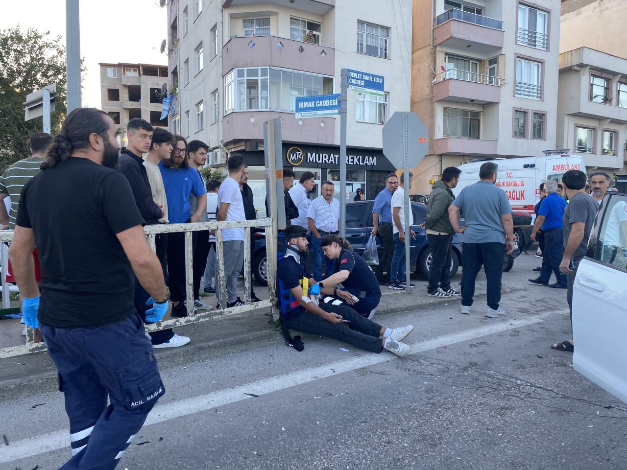 Ordu'da İki Otomobil Kafa Kafaya Çarpıştı: 4 Yaralı! - Sayfa 2