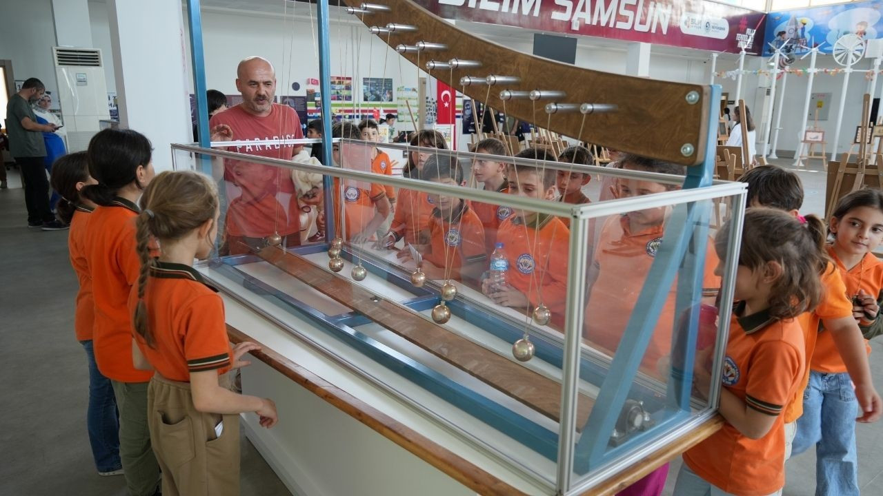 Samsun’da Bilim Benliği: Öğrenciler 55 farklı atölye ile buluştu