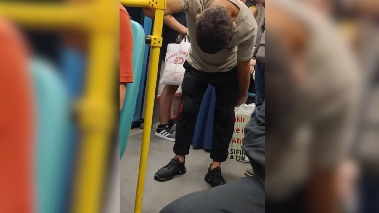 Bursa'da madde etkisindeki kişi toplu ulaşımda korku saçtı