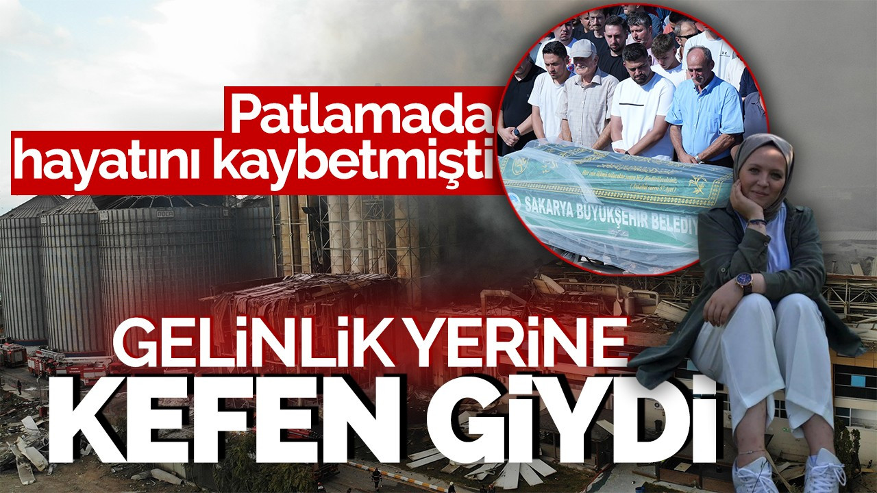 Patlamada hayatını kaybetmişti: Gelinlik yerine kefen giydi!