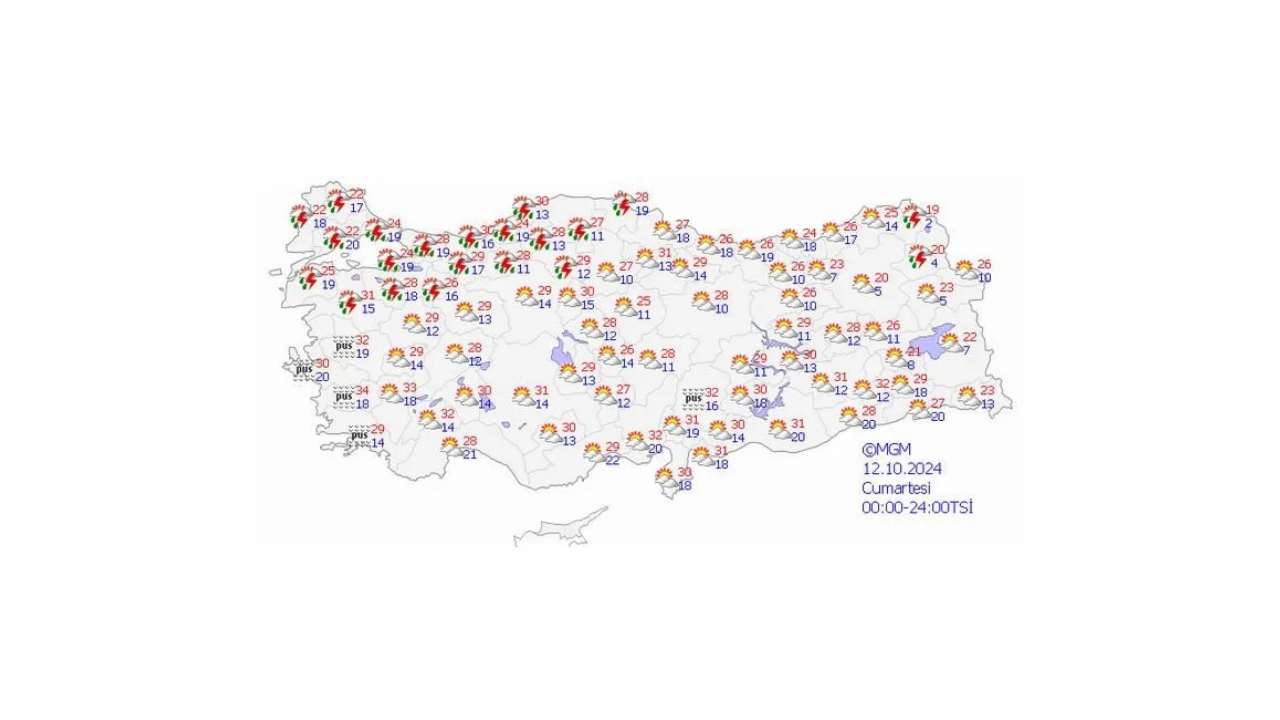 Meteoroloji saat vererek uyardı! 3 bölgede sağanak... - Sayfa 1