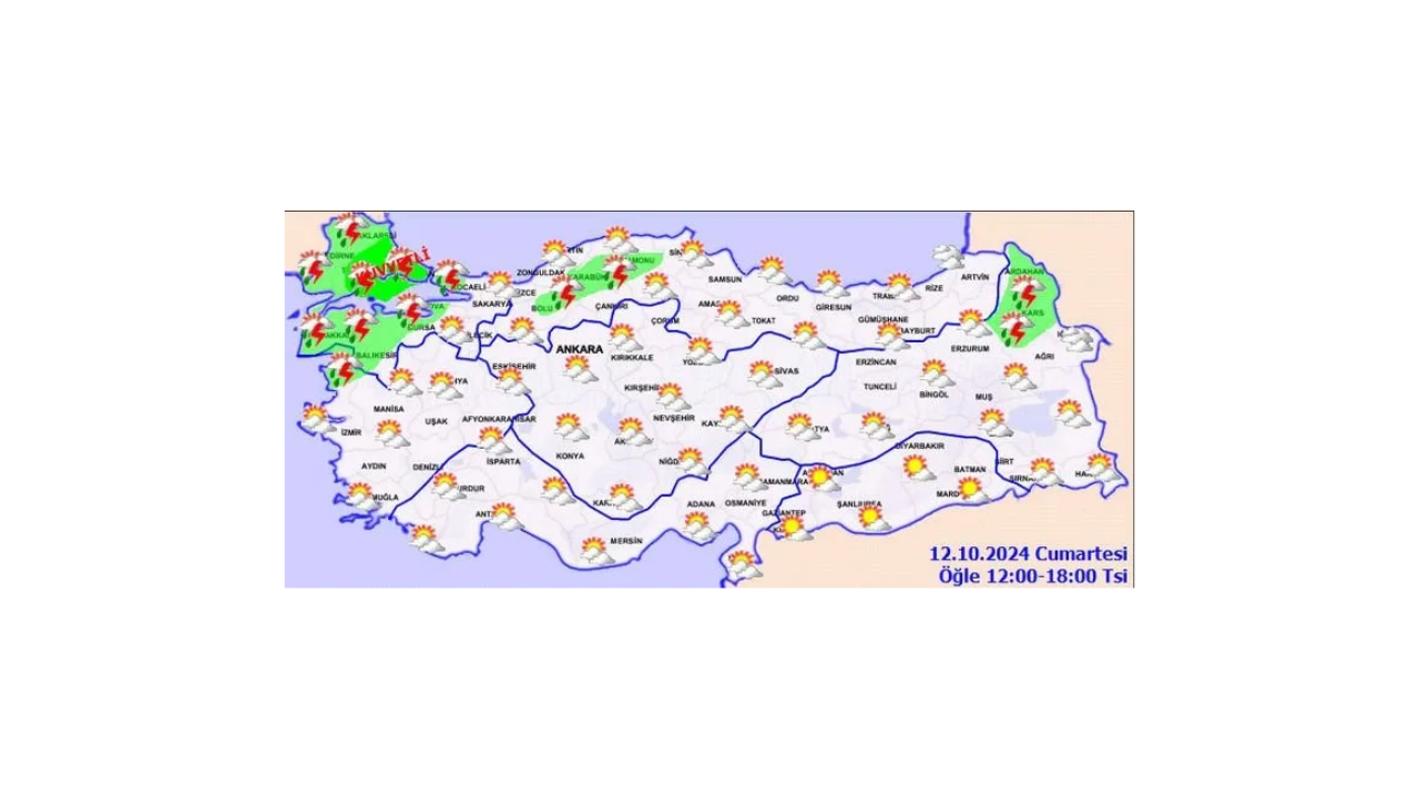 Meteoroloji saat vererek uyardı! 3 bölgede sağanak... - Sayfa 2