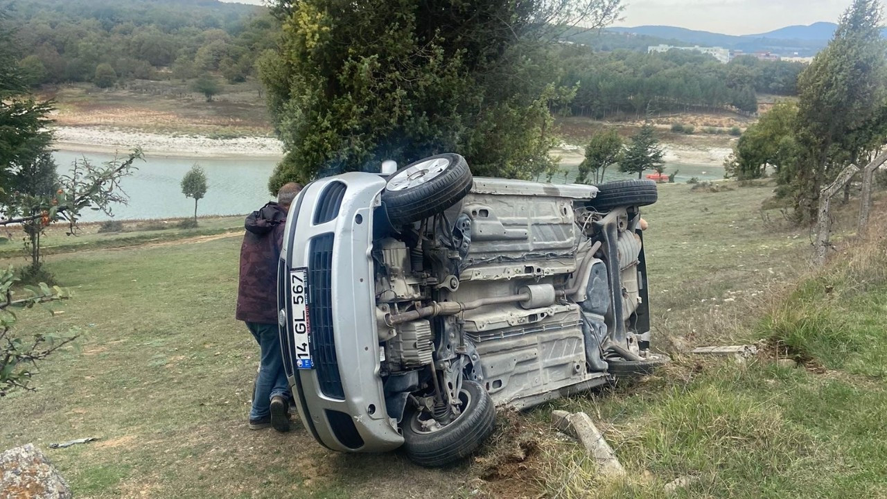 Bolu'da 2 yaralı