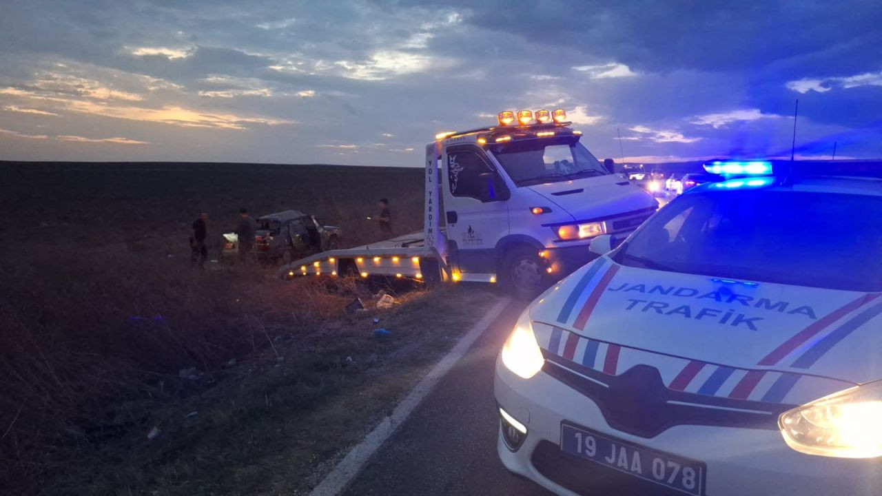 Çorum'da Feci Kaza: 1 Ölü, 5 Yaralı - Sayfa 1