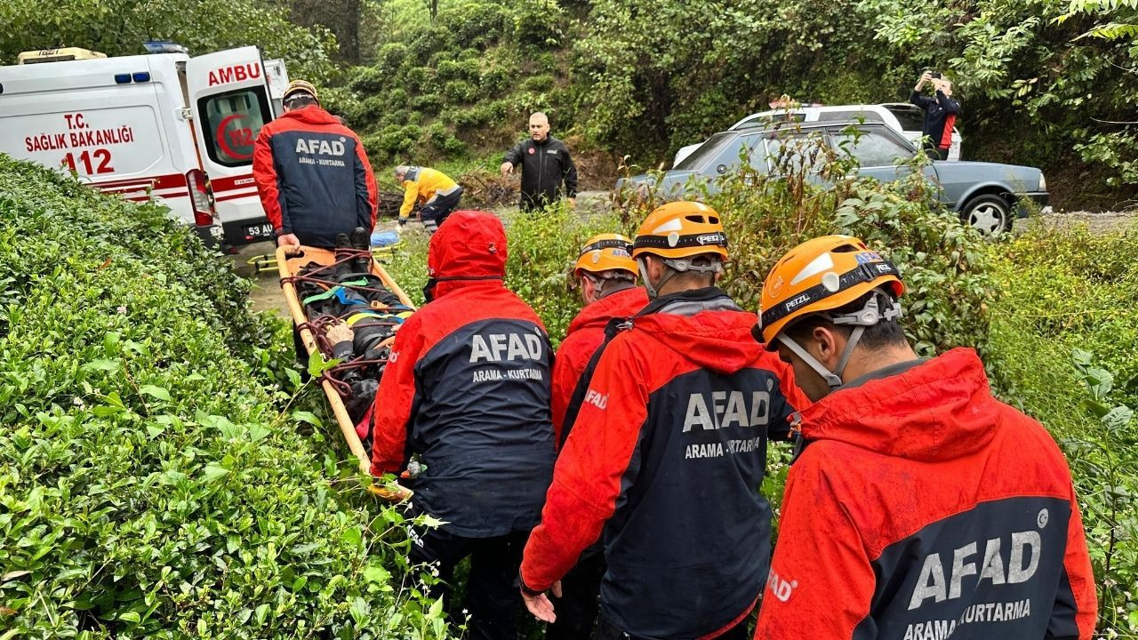 Yoldan 400 metre aşağıdaki dere yatağına yuvarlanan araçtan atlayarak yaralı kurtuldu - Sayfa 7