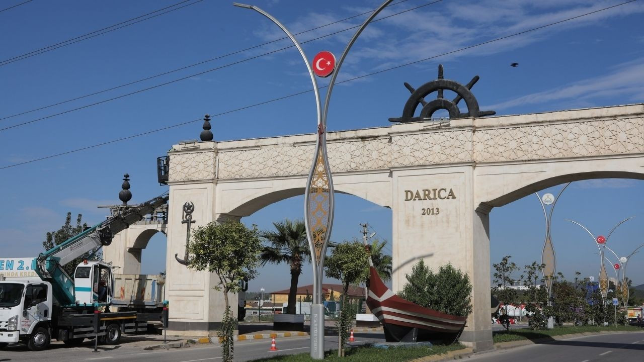 Darıca Şehir Giriş Kapısı yenileniyor