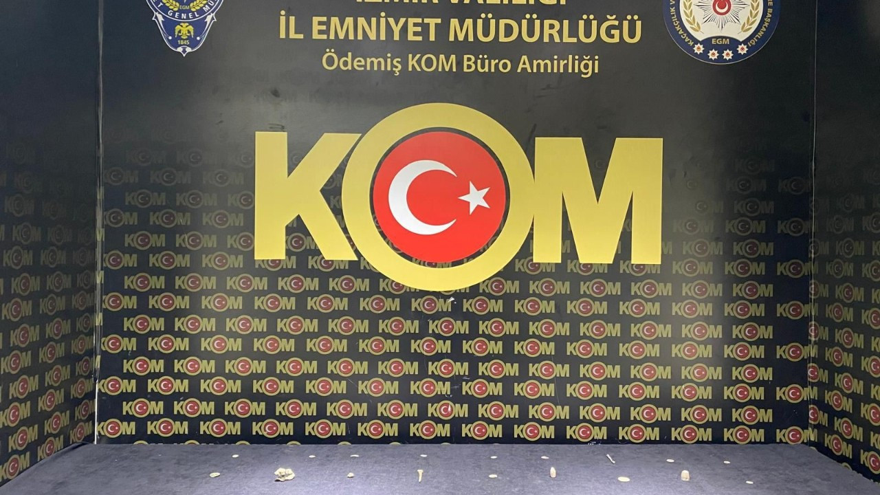 İzmir'de tarihi eser kaçakçılığı operasyonu yapıldı