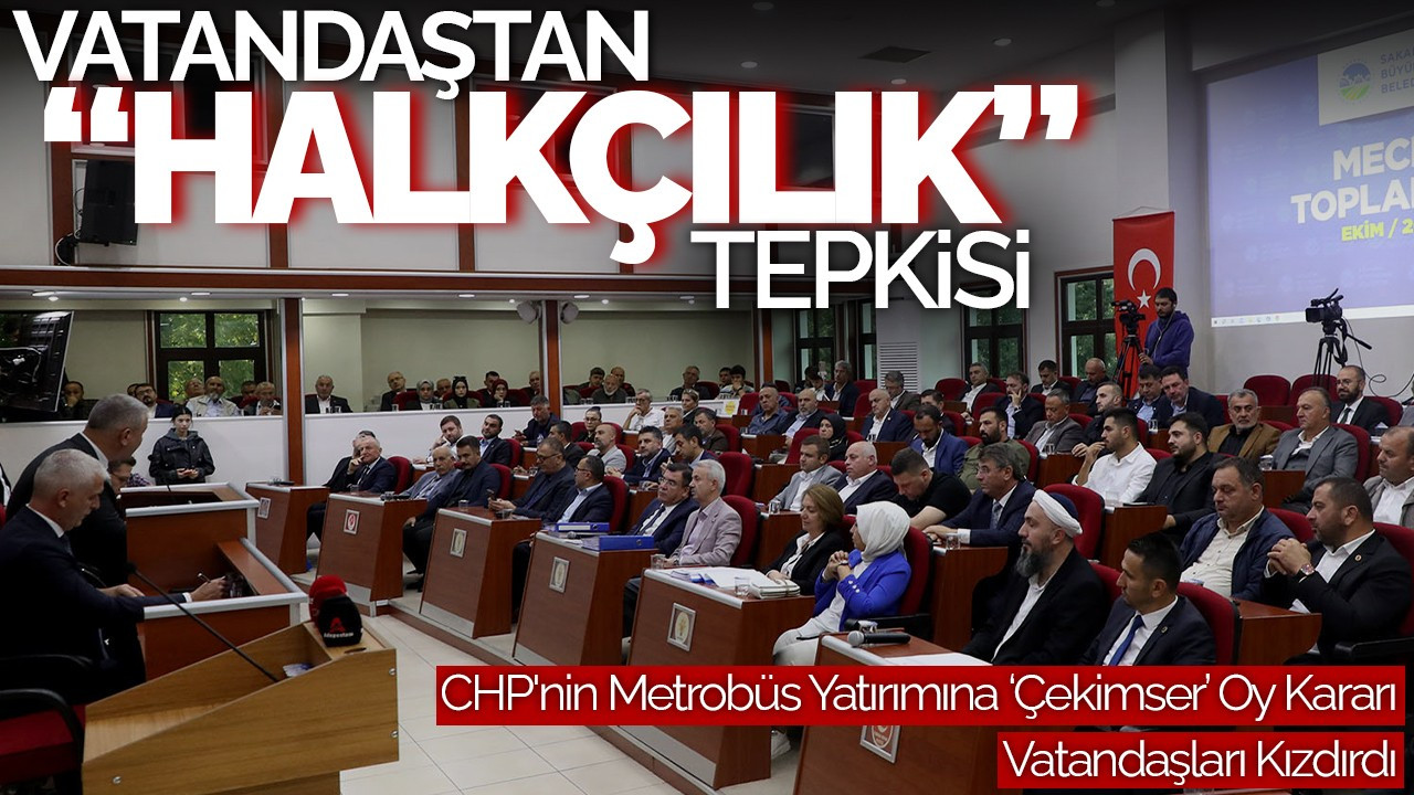 CHP, Metrobüs Yatırımında 'Çekimser' Kaldı: Halktan Tepki Geldi!