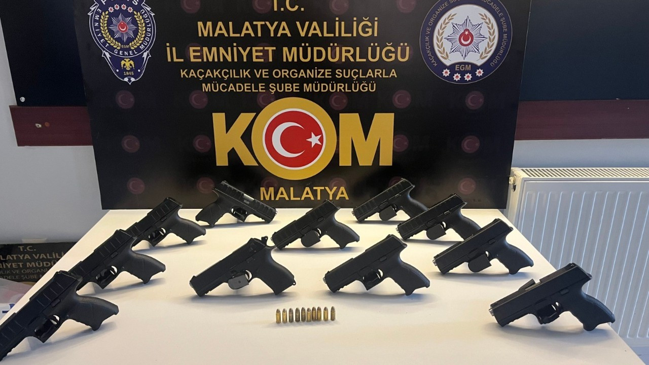 Malatya'da Yasa Dışı Silah Ticareti Operasyonunda 3 Kişi Tutuklandı