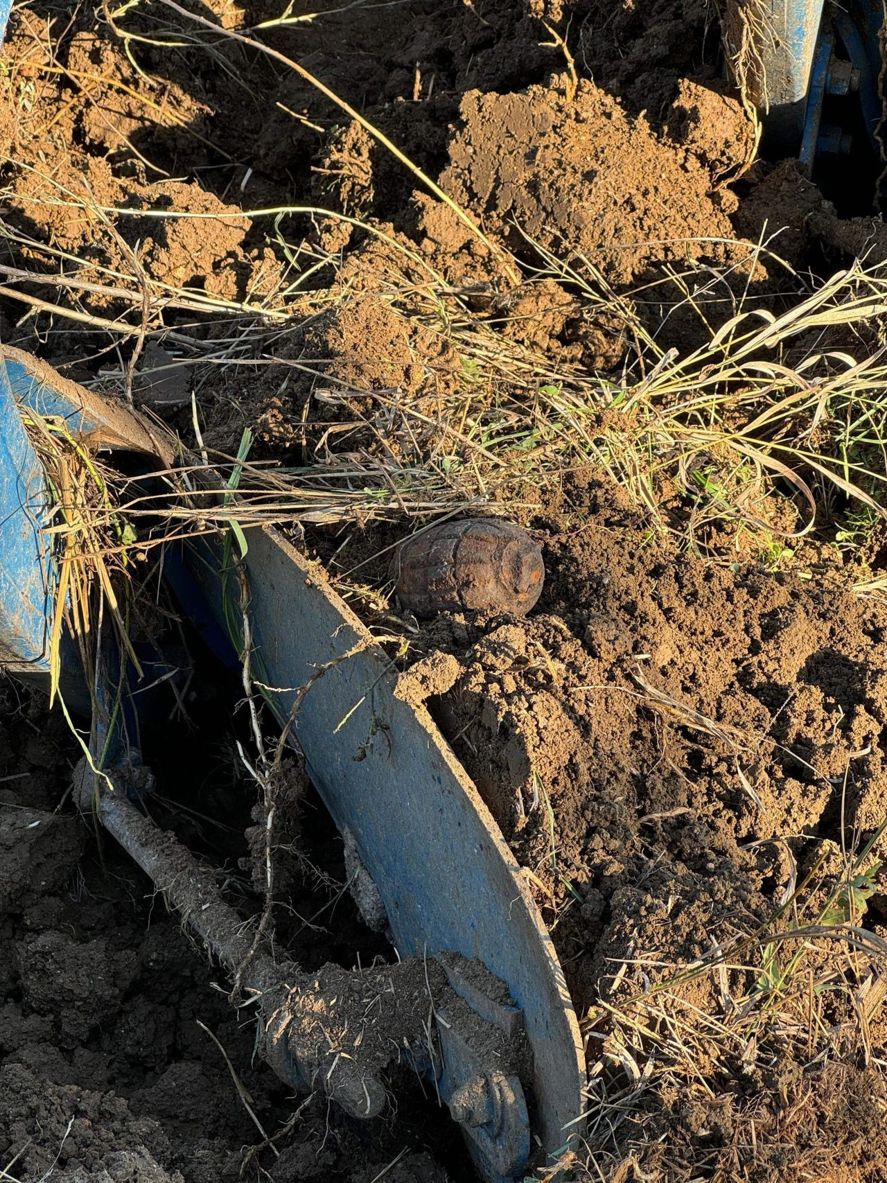 Tarlayı Süren Çiftçi Patlamamış El Bombası Buldu - Sayfa 2