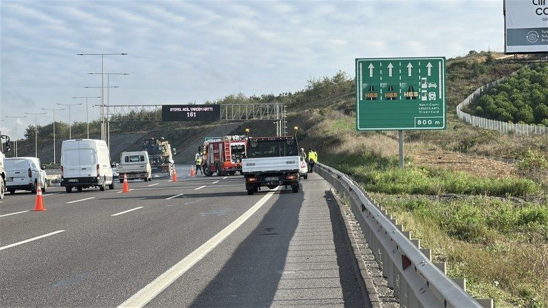 Kuzey Marmara Otoyolu'nda lüks araç alev alev yandı - Sayfa 4