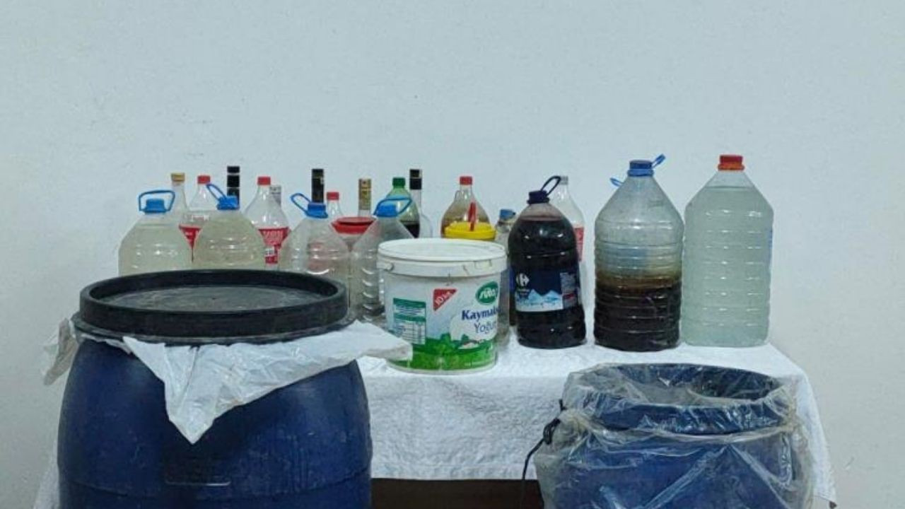 Jandarmadan Sahte İçki Operasyonu: 480 Litre Ele Geçirildi