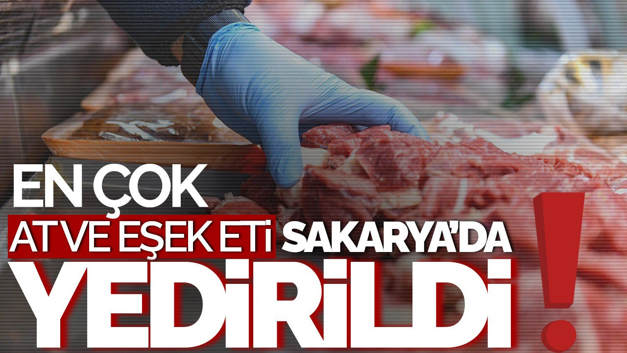 En Çok At ve Eşek Eti Yedirilen İller Açıklandı! İki İl Şaşırttı