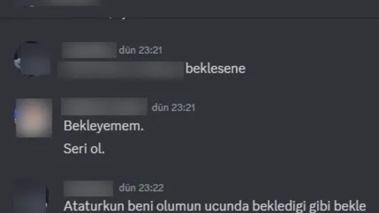 Discort'a VPN ile bağlandılar Atatürk’e ve İkbal Uzuner’e küfürler yağdırdılar - Sayfa 6