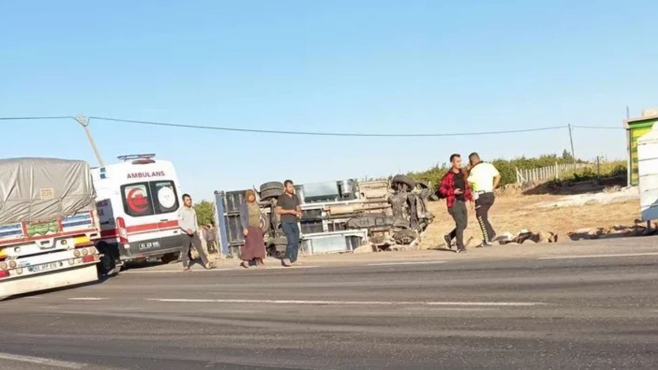 Şanlıurfa'da kaza: 1ölü 5 yaralı!