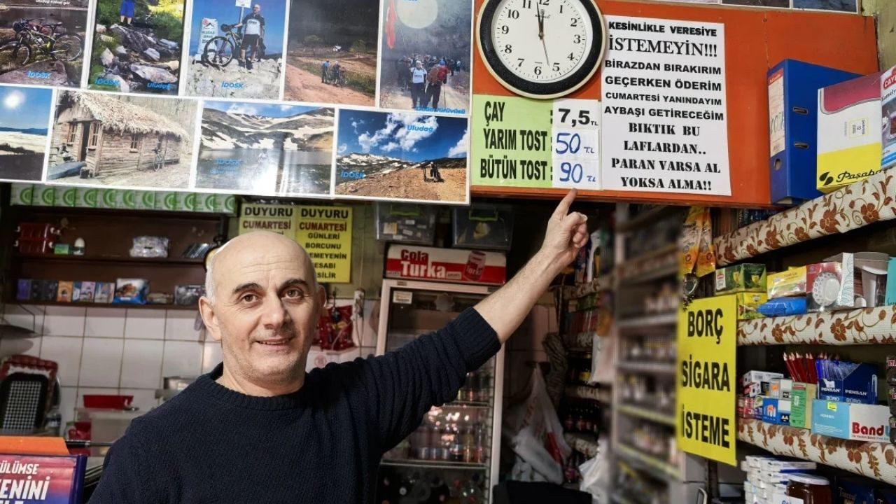 Veresiyeden bıktı, uyarı yazıları yazmaya başladı! - Sayfa 1