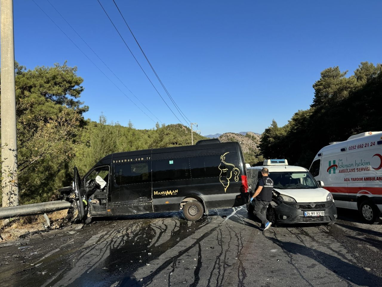 Fethiye'de 4 aracın karıştığı kazada 5 kişi yaralandı - Sayfa 3