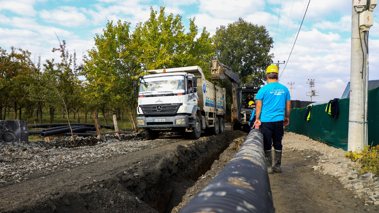 Hacımercan ve Uzunkum’a bin 200 metrelik yeni atıksu hattı