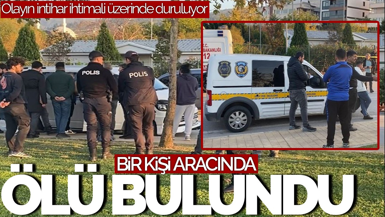 Kocaeli'de Bir Kişi Araçta Ölü Bulundu