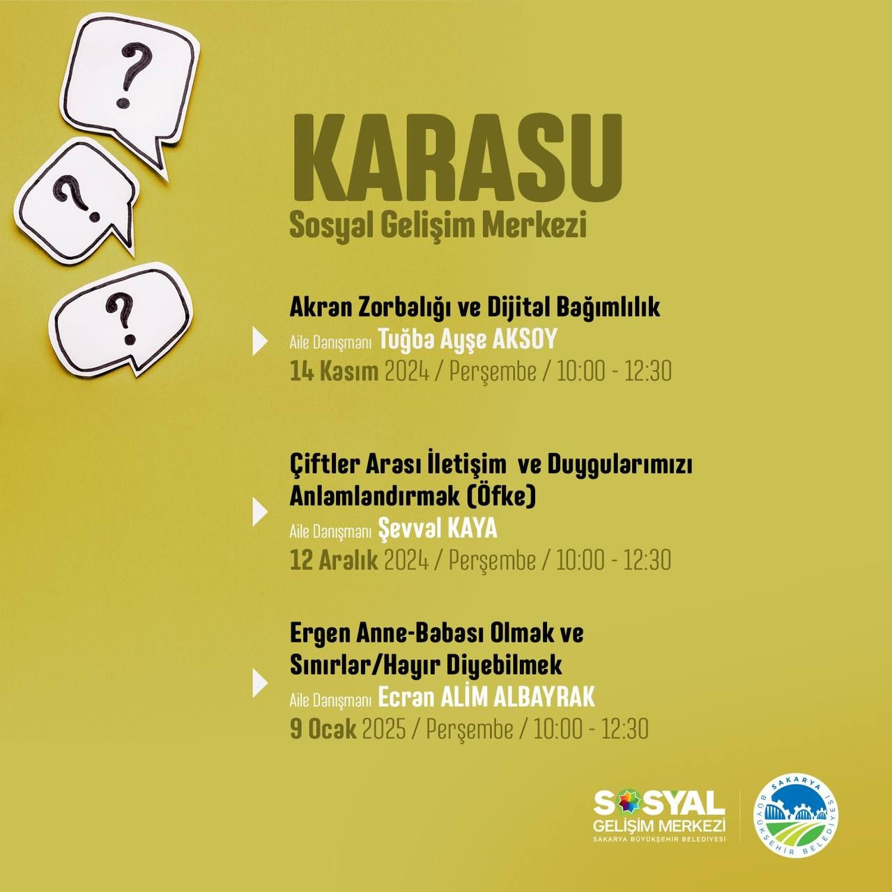 Büyükşehir’den Ebeveynler İçin Önemli Söyleşiler: Bilinçlenin ve Sorunlarınızı Paylaşın! - Sayfa 4